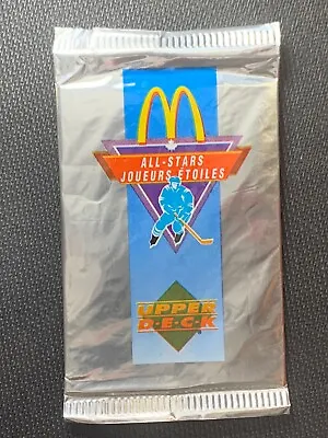McDonalds Retro All Star Upper Deck Unopened NHL 1 Pack Sealed • $6.90