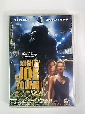 Mighty Joe Young 1998 DVD Movie Family Film Disney Fantasy Charlize Theron PAL 4 • £8.09
