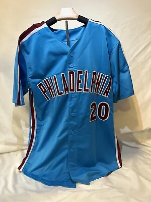 Mike Schmidt Autographed Philadelphia Custom Baseball Jersey - BAS • $240