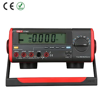 UNI-T UT803 LCD  Auto Range Bench Type Digital Multimeters Temperature Tester ✦K • $175.01