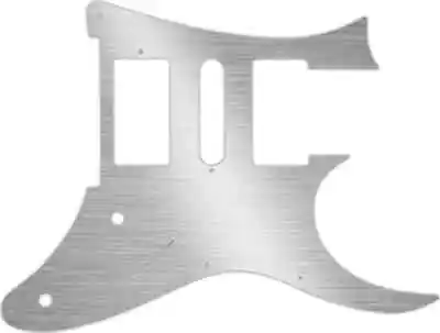 WD Custom Pickguard For Ibanez 2009 RG350DX #13 Simulated Brushed Silver/Blac... • $37.99