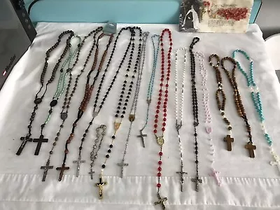 Huge Lot Vintage To Contemporary Rosary’s Estate Sale Find • $65