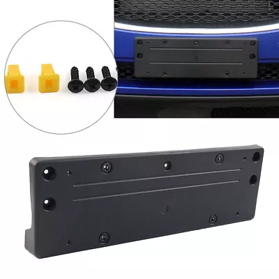 Car Front License Plate Mounting Holder Bracket Fit Jaguar F Pace 2016-2023 • $30.11