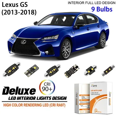 LED Interior Light Kit For Lexus GS 2013-2018 White Dome Light Bulbs Upgrade • $18