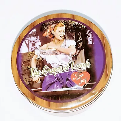 I Love Lucy “The Grapes Of Laugh” Empty Watch Tin 2008 • $7.50