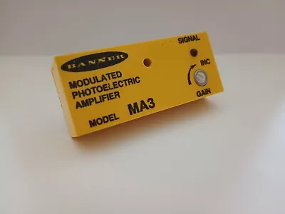 Banner Modulated Photoelectric Amplifier Model Ma3 • $32