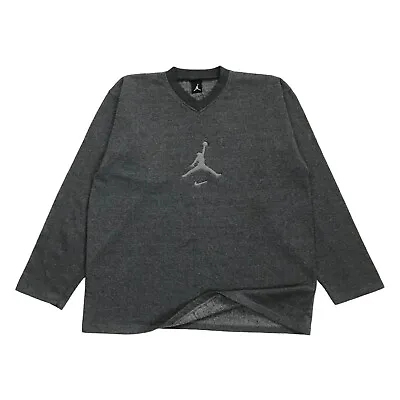 Vintage Jordan Jumpman Sweatshirt Xl Mens Gray Crewneck Pullover Nike Air Travis • $29.99