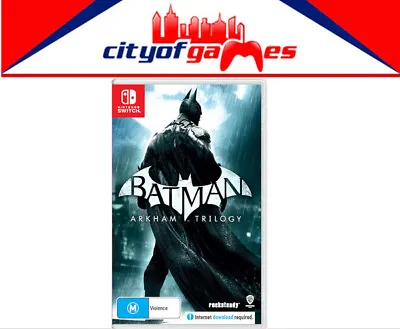 Batman Arkham Trilogy Nintendo Switch Game Brand New • $84.95