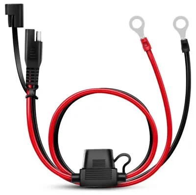 SAE Terminal Battery Power Cable Quick Release Connector 10A Fused Extension Car • £6.95