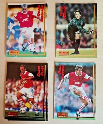 £1 • Buy 1 X Merlin Ultimate Premier League 1995 Choose Players From Arsenal