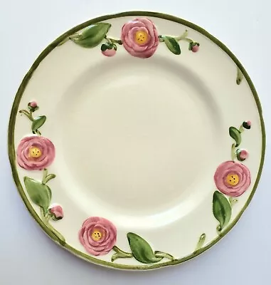 Vintage Metlox Poppytrail Camellia 9 1/4  Dinner Plate 19405 California Pottery • $11.99