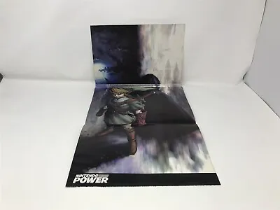 Zelda Twilight Princess - Nintendo Power - Promo Fold Out Poster - Gamecube GC • $20.60