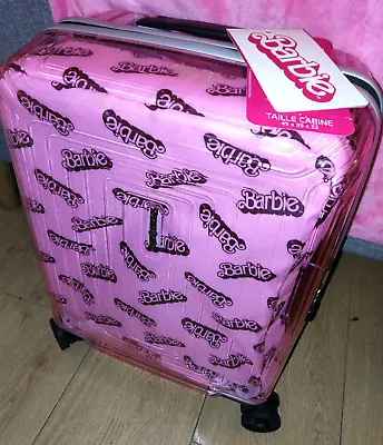 Samsonite Cabin Suitcase 45cm Pink Barbie 60th Birthday Edition • £80