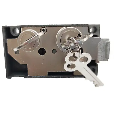 $38 • Buy KD-73-21R Safe Deposit Box Double Nose Right Hand Replace Lock With Guard Key