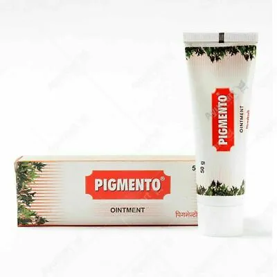 Charak Pigmento Ointment Treatment Vitiligo White Patches Skin 50 Gm • $6.47