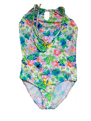 SALE Joe Boxer Girls Flowered Swimsuit Swimwear • $2.49