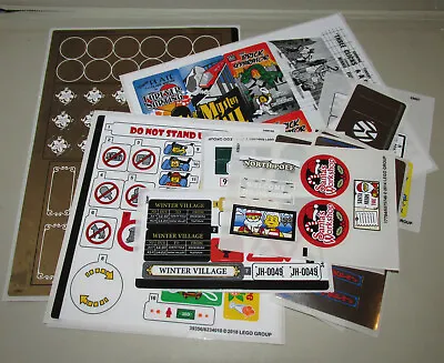 New Original Unused Sticker Sheets From Lego Creator Theme READ DESCRIPTION • $68.37