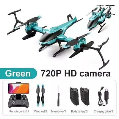 New Rc Helicopters Quad Copter Dron Toys Wifi Drones With Professional HD... • $61.29
