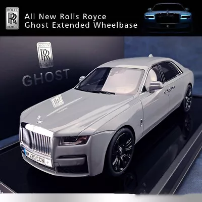 $899.99 • Buy Original Factory 1:18 Scale Rolls-Royce Ghost Diecast Car Model Tempest Grey 