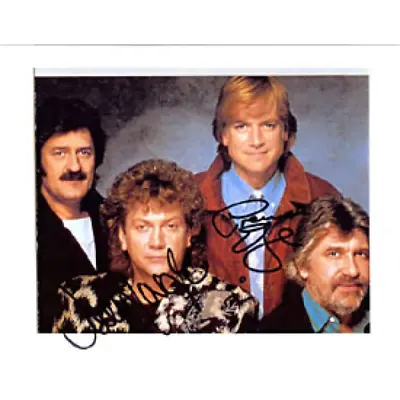 Moody Blues Autographed / Signed Celebrity 9x11 Photo • $120