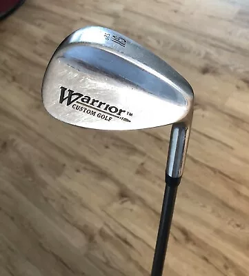 $19 • Buy Warrior Men's RH 52* Gap Wedge, Graphite Shaft (no Flex Listed) Mid Size Grip