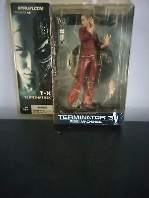  McFarlane Toys  T-X TERMINATRIX TERMINATOR 3  Rise Of The Machines NIB 2003 • $25