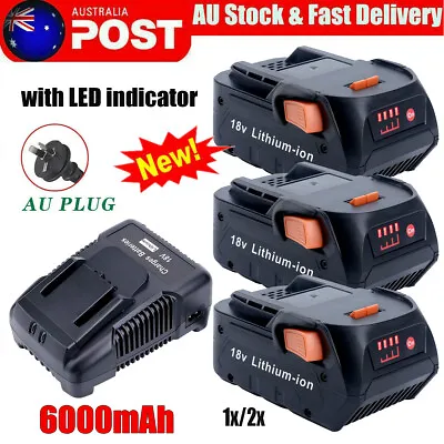 6.0AH For AEG 18V Pro Battery L1860R B1850R L1840R B1830R BSB18 BS18G Charger • $56.79