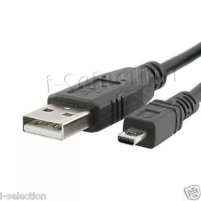 UC-E6 8 Pin USB Data Sync Cable For Nikon CoolPix S9100 S9200 S9300 S9400 S9500 • $15.99