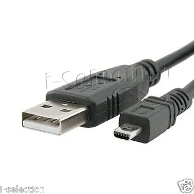 UC-E6 8 Pin USB Data Transfer Cable For Nikon D3200 D3300 D7100 D5200 D5300 L610 • $15.99