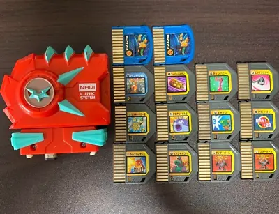 Megaman EXE 6 Flazer Beast Link Gate Battle Chip SET Rockman Toy • $114.99