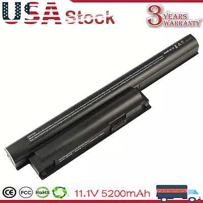 $27.99 • Buy BPS26 Battery For Sony VAIO VGP-BPS26 VGP-BPS26A VGP-BPL26 VPC-EH VPC-CA 5200mAh