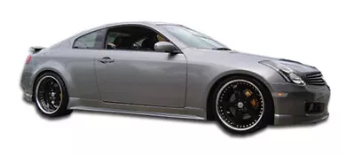 Duraflex GT Competition Side Skirts 2PC For 2003-2007 G Coupe G35 • $366