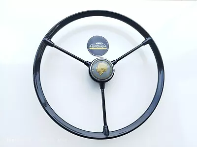 Vintage Steering Wheel For Vw Split Bus With Red Lady Horn Button • $550