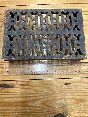 Cast Iron Old Vintage Rustic Air Vent Brick Grille Cover • £20