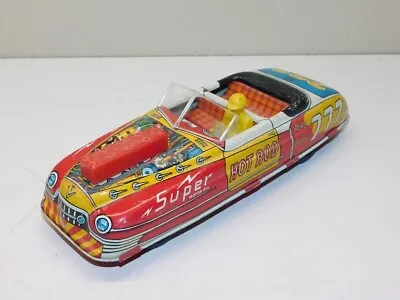 Vintage Marx Lumar Special 777 Super Motor Oil Hot Rod Battery Operated Toy  • $185