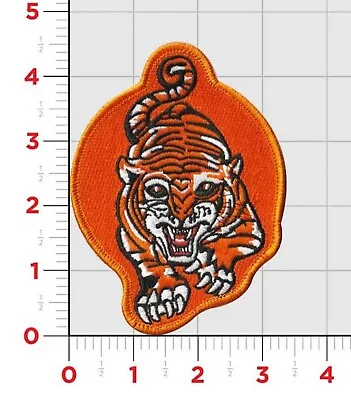 $29.99 • Buy 4.5  Navy Va-65 Tigers Orange Fixed Wing Squadron Military Embroidered Patch