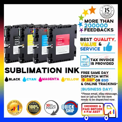 ANY YYUDA NON OEM Transfer Sublimation Ink Cartridges For Sawgrass SG400 SG800 • $38.90