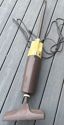 Vintage Hoover Deluxe Handivac Cleaner Broomstick Vacuum Model 2900 Yellow VIDEO • $99.99