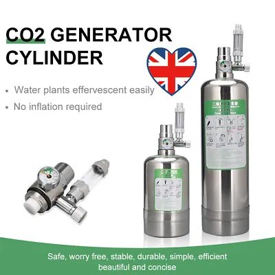1L/2L Useful CO2 Generator System DIY CO2 Cylinder Generator For Aquarium Plants • £36.99