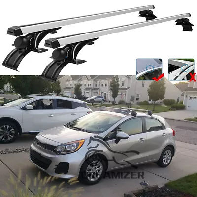 $159.39 • Buy For Kia Rio 5-Door Hatchback Car Top Roof Rack Cross Bar Luggage Cargo Carrier