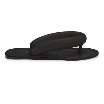 $125 • Buy STAUD Black Padded Thong Sandals Womens EU 37/US 7 $225. Pre-Owned. Box Included