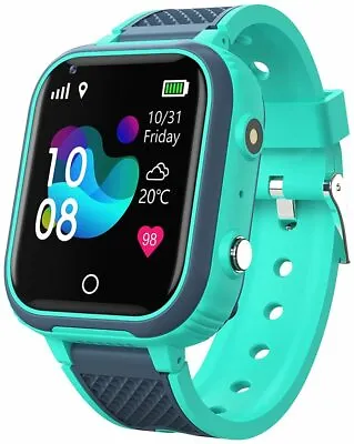 $72.99 • Buy 4G Kids Tracker Smart Watch Phone GSM SIM Alarm Camera SOS Call For Boys Girls
