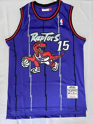 Purple Retro 98 99 Vince Carter #15 Toronto Raptors Basketball Jersey*/ • £20.50