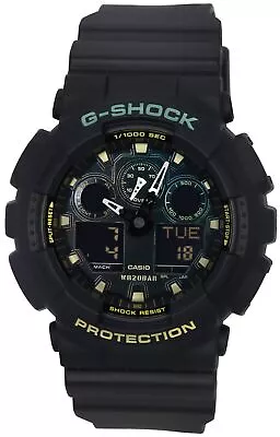 Casio G-Shock Analog Digital Multicolor Dial Quartz GA-100RC-1A 200M Men's Watch • $181.49