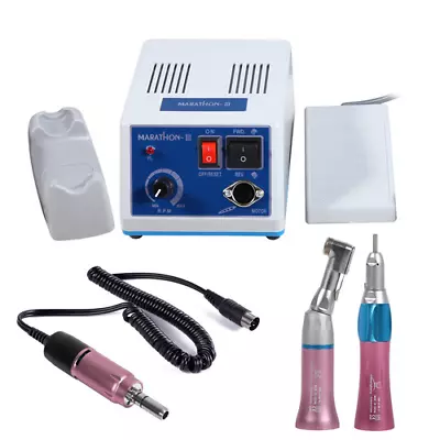 4 Colors Dental Tool Polishing Machine+Contra Angle+Straight Handpiece+Motor Kit • $367.34