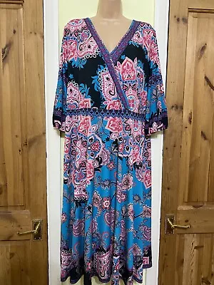 Kaleidoscope Women’s Ladies   Dress Size Uk 18 • £6.99