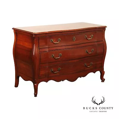 Widdicomb Vintage French Louis XV Style Cherry Bombe Chest Of Drawers • $1795