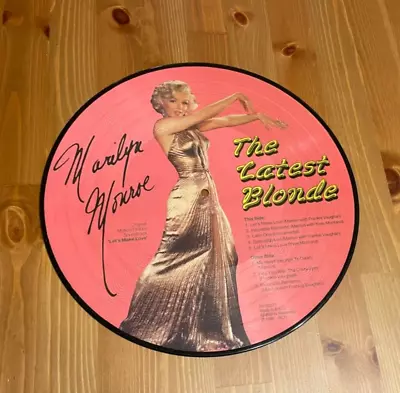 Marilyn Monroe “The Latest Blonde” Picture Disc Album • $35