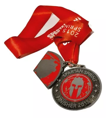 Spartan Sprint Race 2015 Racing Marathon Finisher Reebok Medal  • $19.49