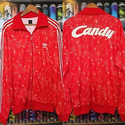 £109.99 • Buy Adidas Mens 2XL Liverpool Candy Tracksuit Jacket Track Top Vintage Retro Rare